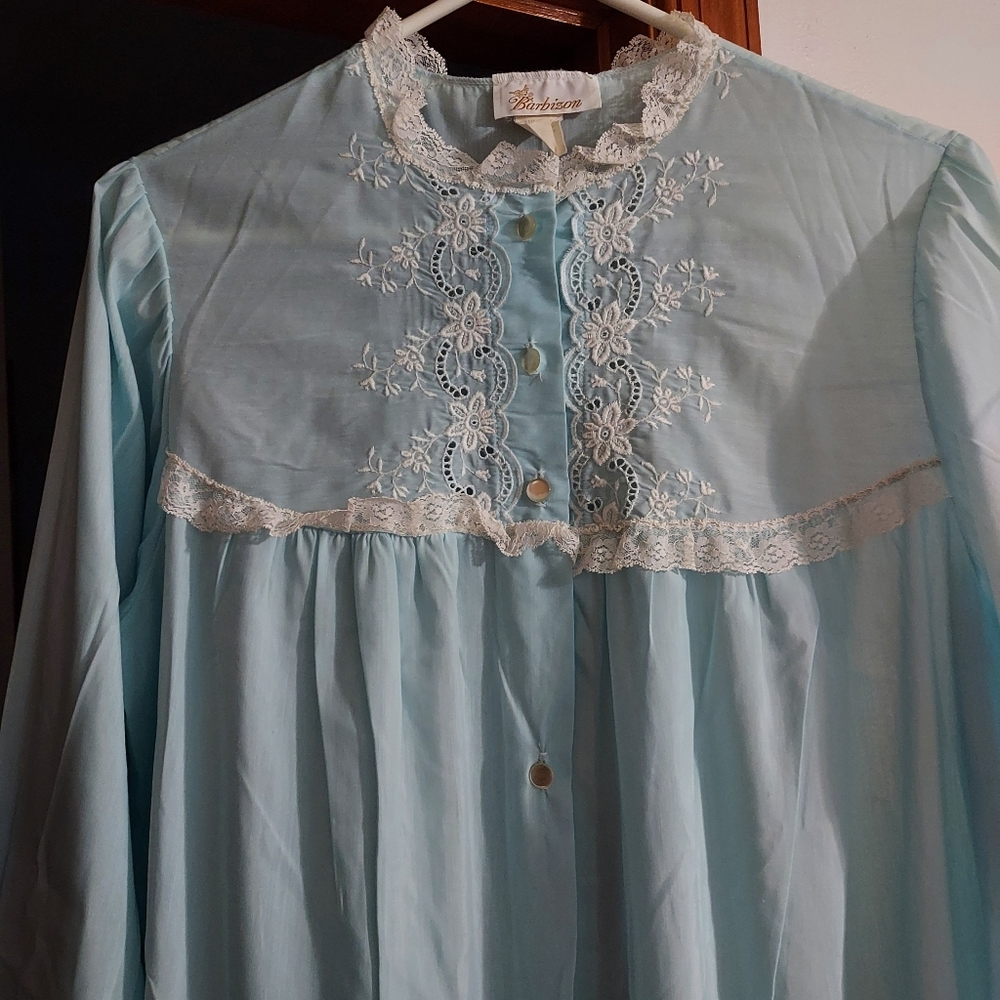 Light Blue Lace Nightgown